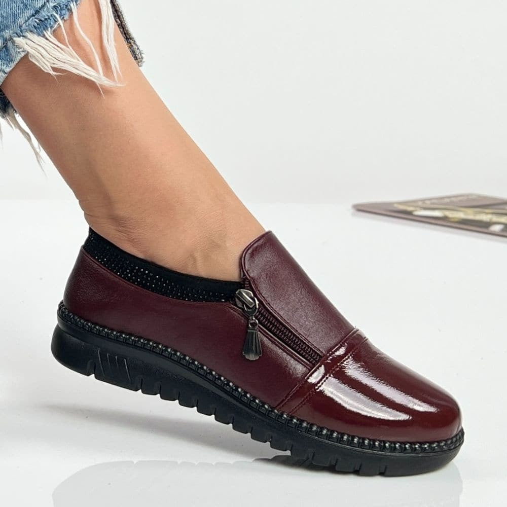 Pantofi Casual Ulami Visiniu