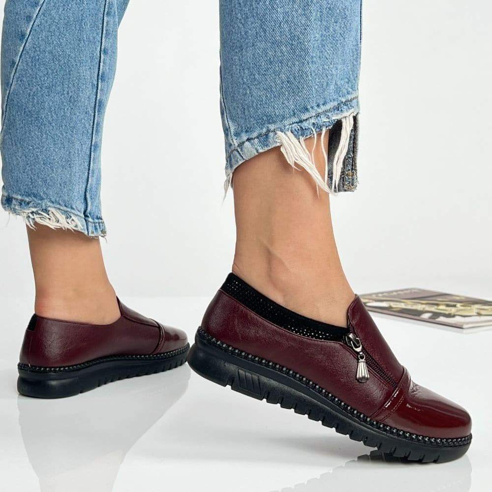 Pantofi Casual Ulami Visiniu