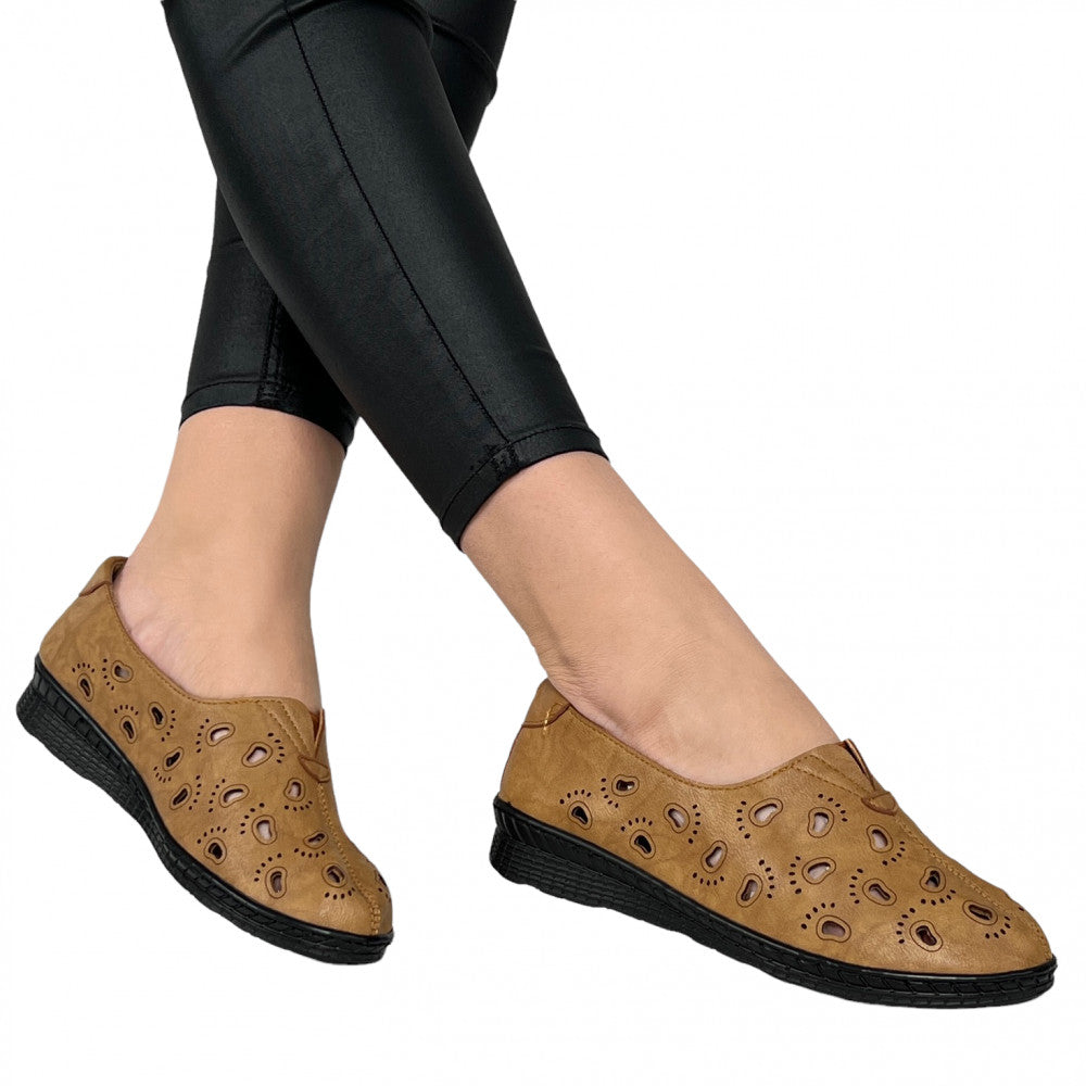Pantofi Casual Zamfira Maro