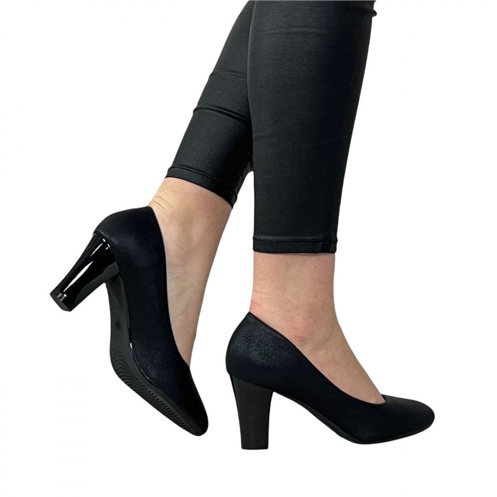 Pantofi cu toc Clarie Negru
