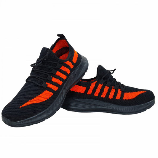 Pantofi Sport Caro Negru Portocaliu