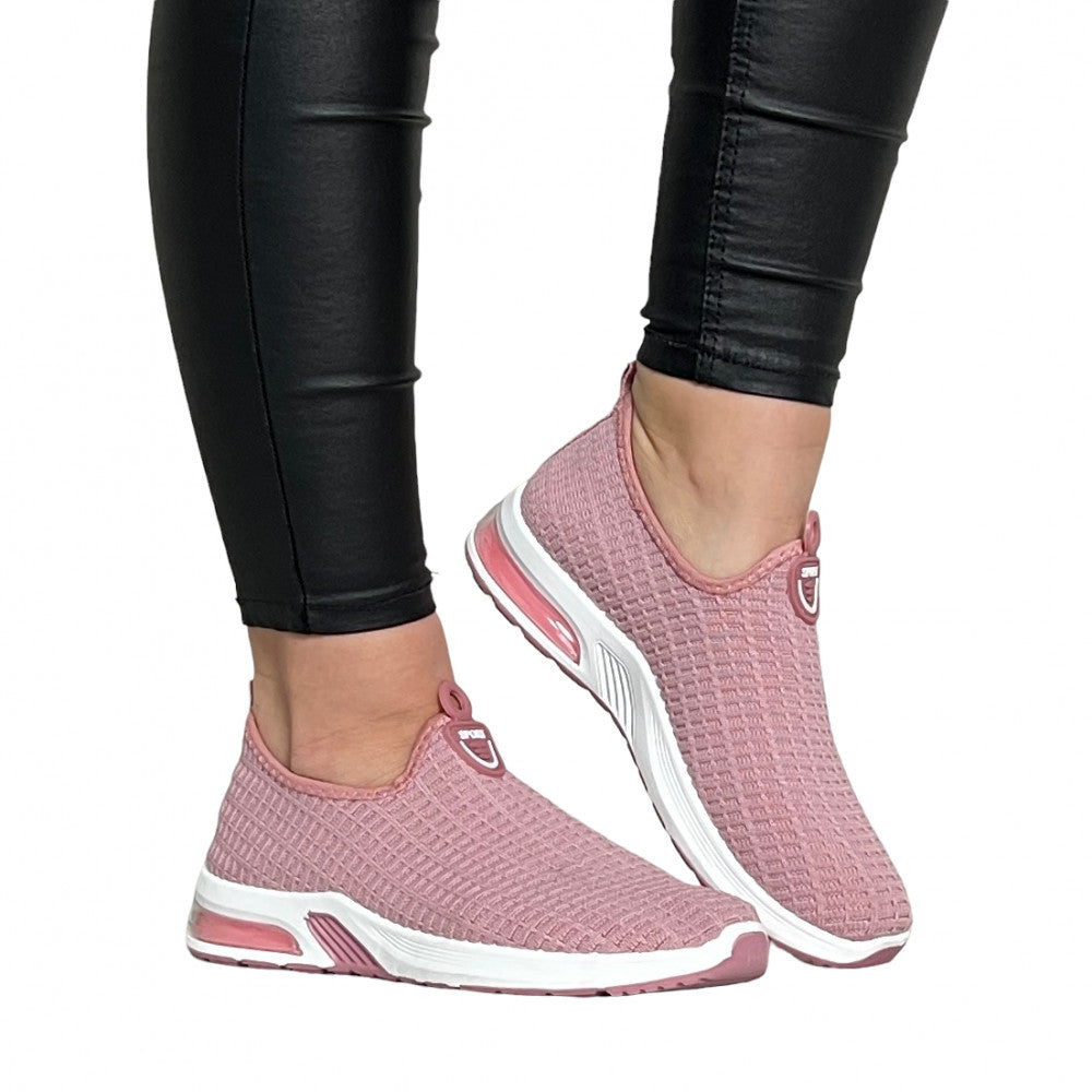 Pantofi Sport Deramo Roz