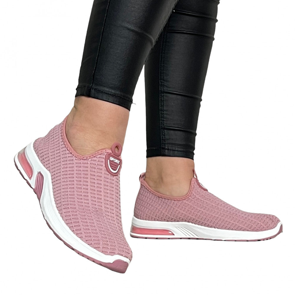 Pantofi Sport Deramo Roz