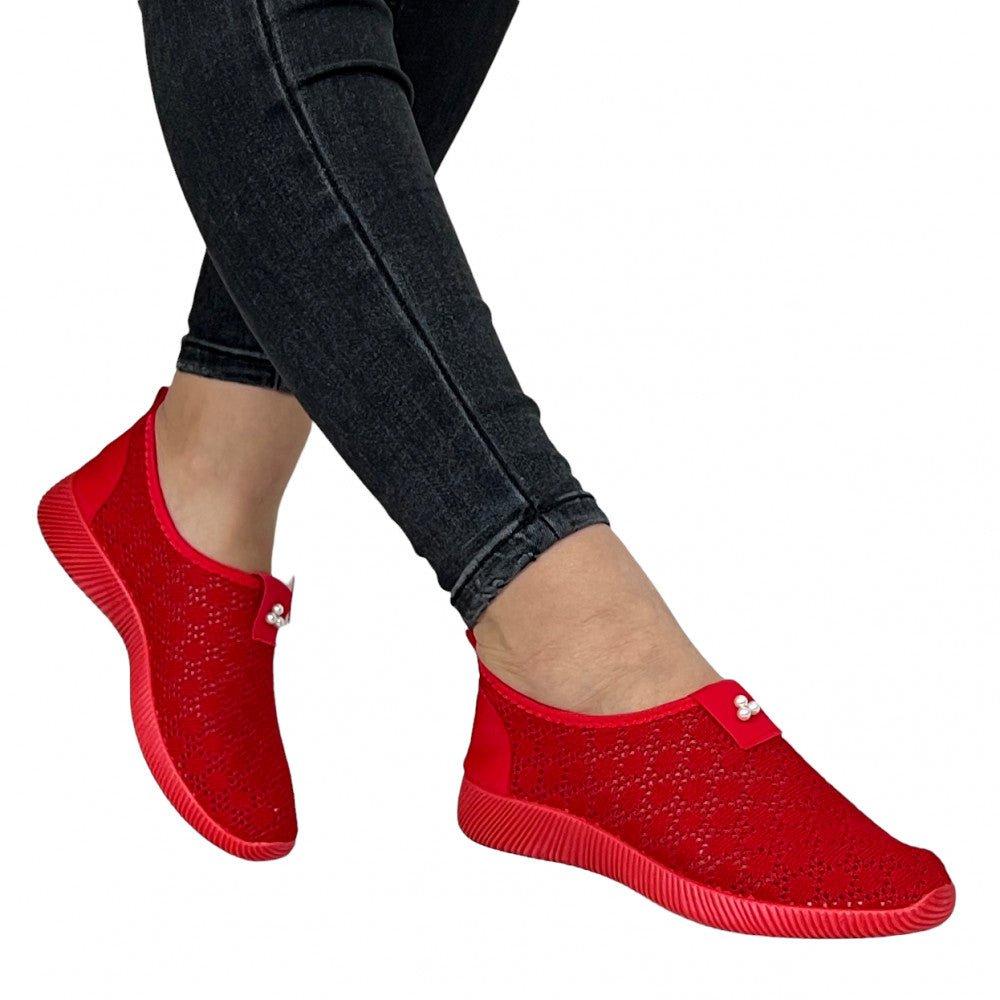 Pantofi Sport Mergos Rosu - BristoGool
