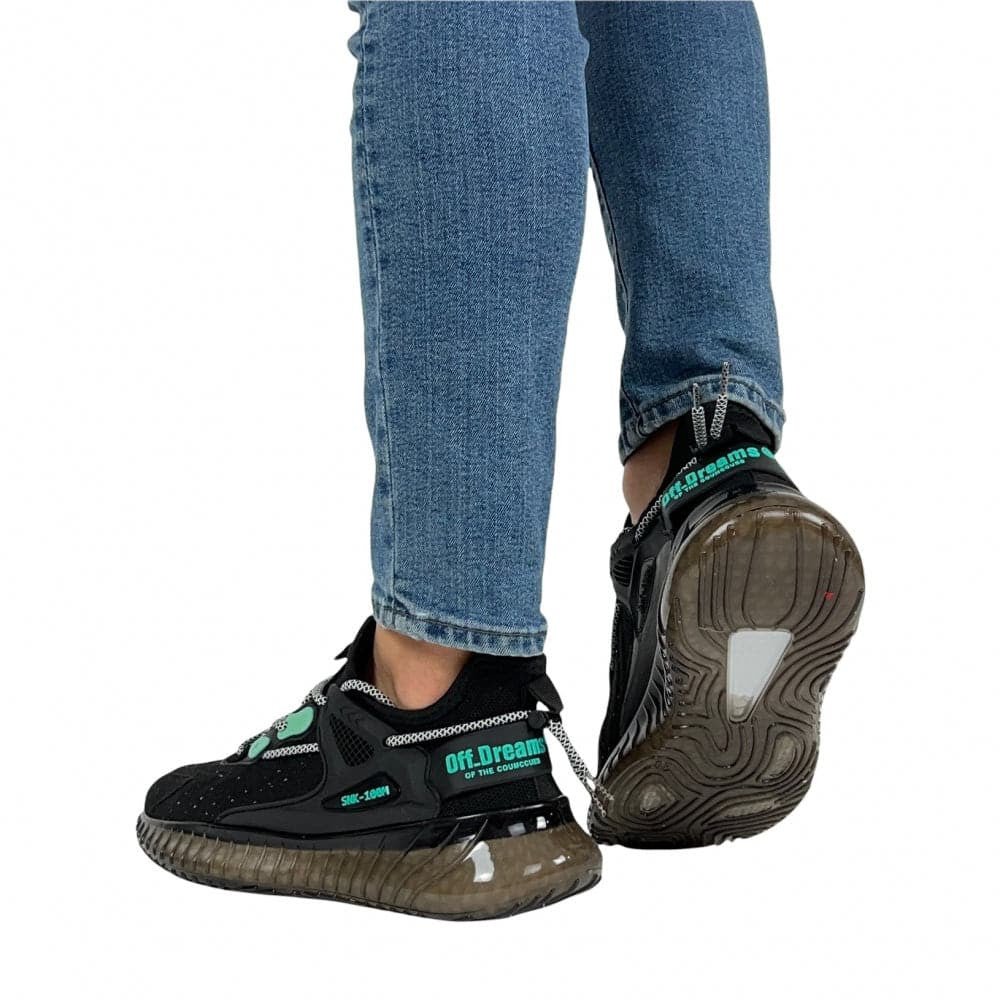 Pantofi Sport Ombre Negru - BristoGool