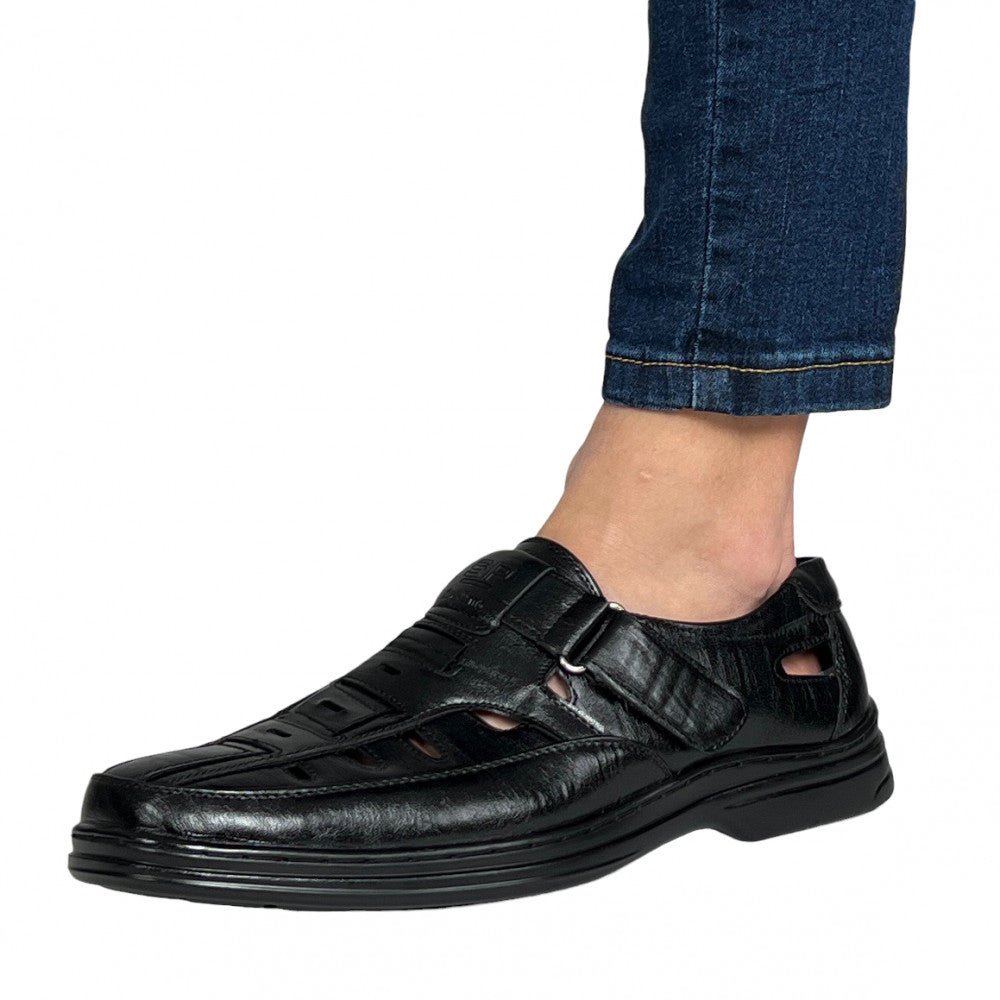 Sandale Abidan Negru - BristoGool