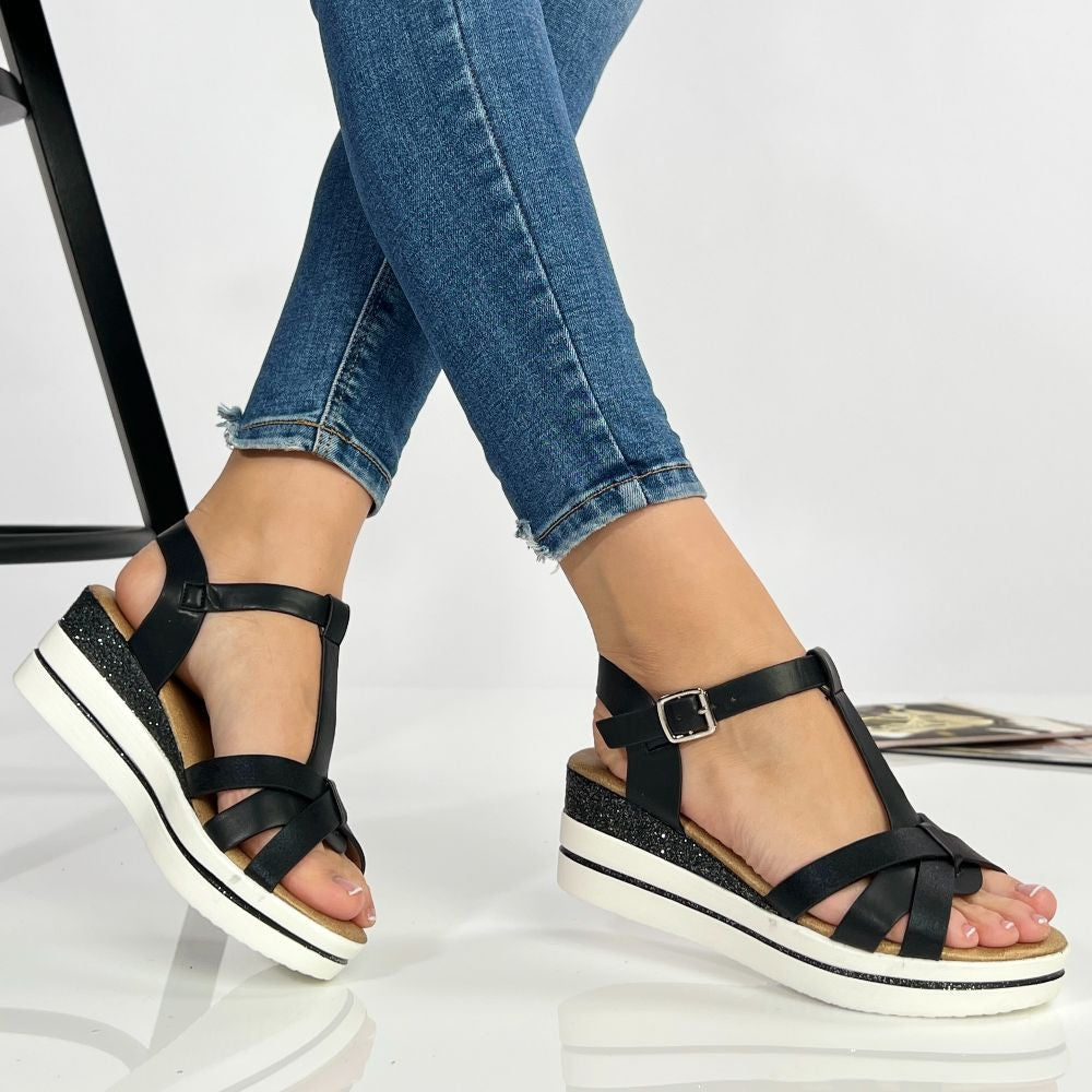 Sandale Ines Negru