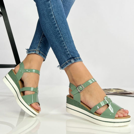 Sandale Iuliana Verde