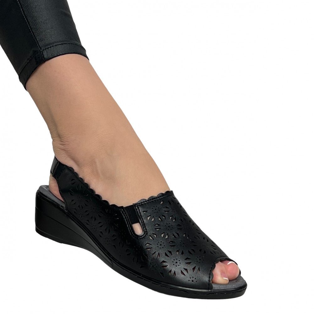 Sandale Luton Negru - BristoGool